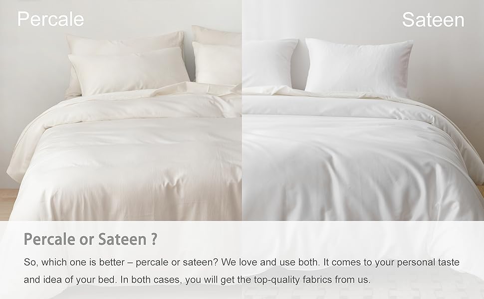 percale or sateen?