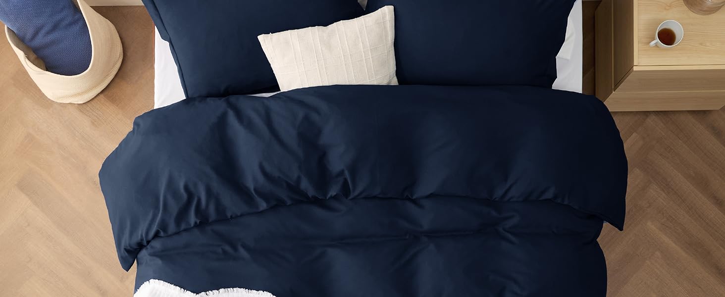 navy duvet cover